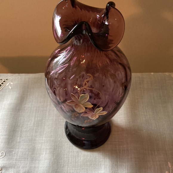 Other - Vintage and unique vase hand painted by C Smith
